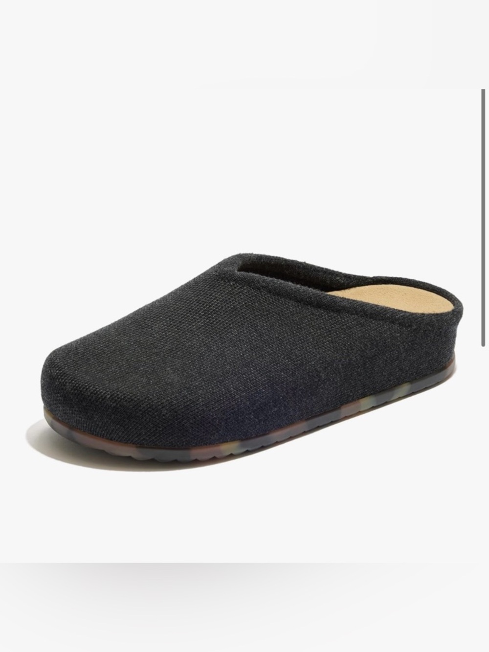 Rothy’s the casual clog, soft black